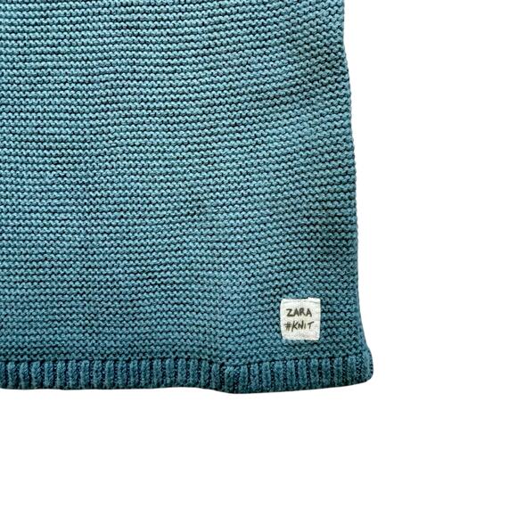 Zara Blue Pullover Crewneck Sweater Size 2-3y - Picture 3 of 6
